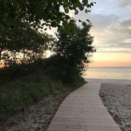 Stilvolles Reetdachhaus Coastline An Der Ostsee Groß Schwansee Exteriör bild