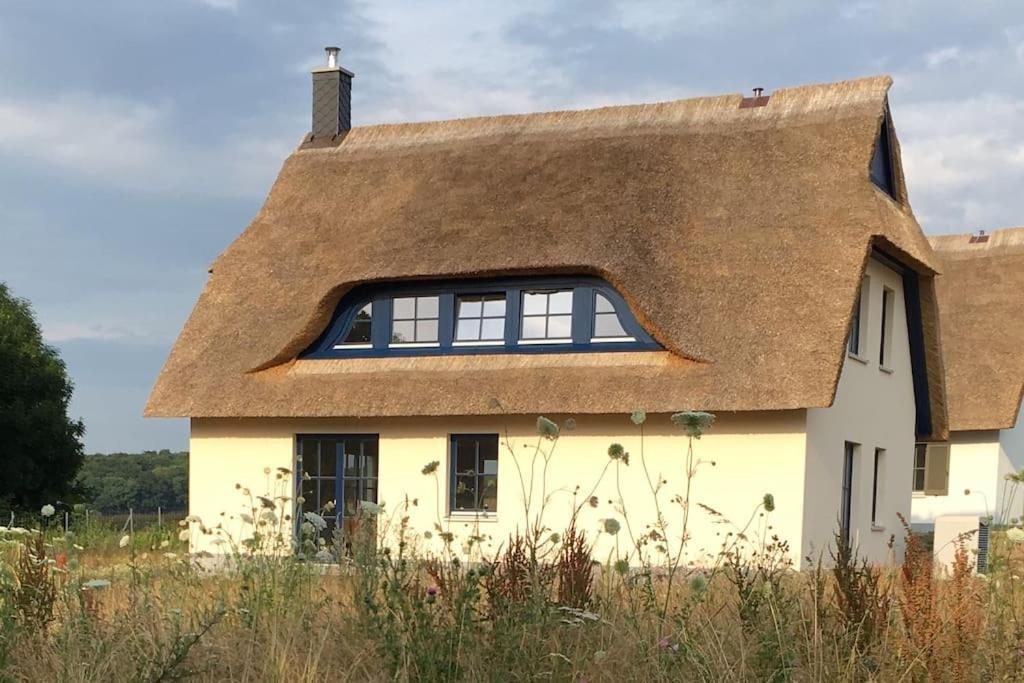 Stilvolles Reetdachhaus Coastline An Der Ostsee Groß Schwansee Exteriör bild